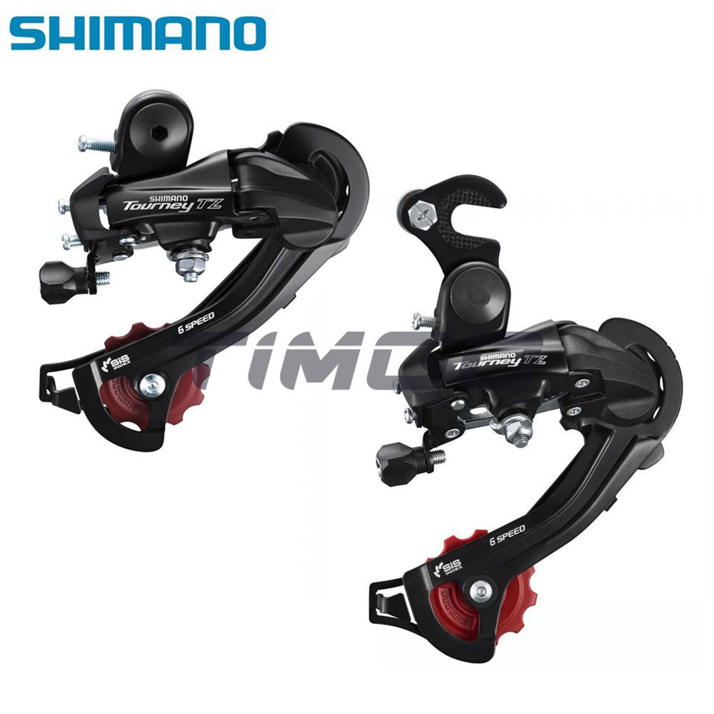 Shimano MTB จักรยานเสือหมอบ Tourney RD-TZ500 ตีนผีหลัง 6/7 สปีด Hanger / Direct Mount ใหม่ RD-TZ50
