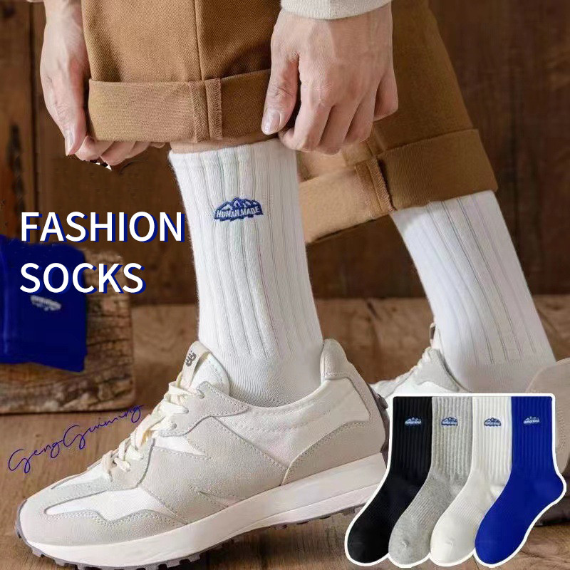 สีทึบกีฬาคู่ถุงเท้าหลอดกลางระบายอากาศและสะดวกสบาย อิน ถุงเท้าบาสเก็ตบอลกีฬาอินเทรนด์