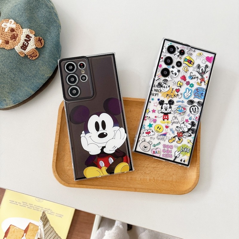 Smis Mickey การ์ตูนสําหรับ Samsung A17 A57 A07 A37 S26 A16 A06 A36 A56 A15 A25 A35 A55 S24 S23 S21 S20 S25 FE S22 Plus Ultra A54 A52 A53 A54 A54 A54 A52 A54 A54 A54 A54 A54 A54 A54 A52 5G