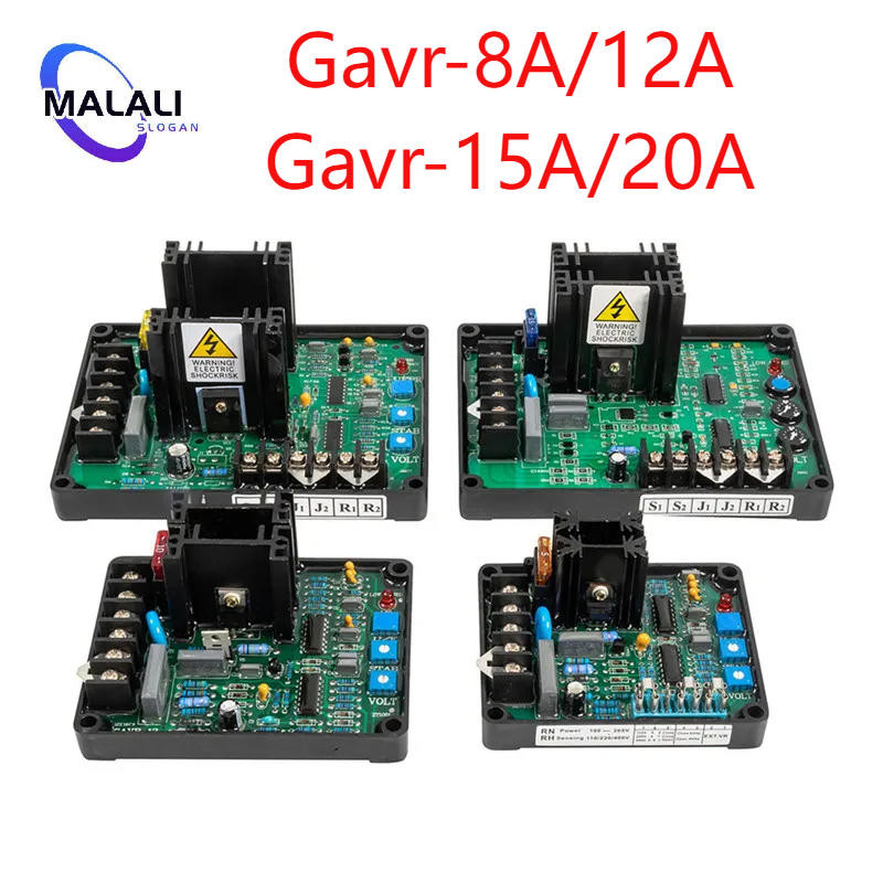 【จัดส่งจากกรุงเทพฯ】GAVR-20A GAVR-12A GAVR-15A GAVR-8A Universal AVR เครื่องกําเนิดไฟฟ้าปรับแรงดันไฟฟ้าอัตโนมัติ Stabilizer Board