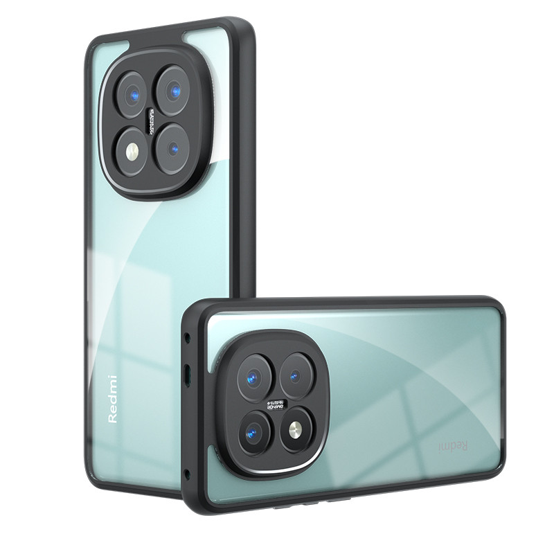 เกราะสําหรับ Redmi หมายเหตุ 14 Pro Plus 14pro 5G ฝาครอบหรูหรา Matte โปร่งใสสําหรับ Redmi Note14 13 Pro + 13pro 4G อะคริลิคกันกระแทกกันชน