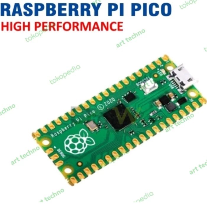 Raspberry Pi Pico Microcontrolboard ประสิทธิภาพสูง PCmini RP2040 - PICO