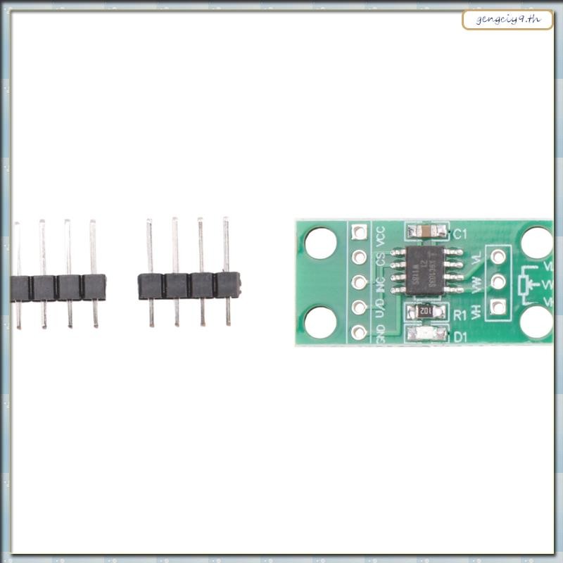 [ZBM] X9c103s Digital Potentiometer Module ใหม่ 100K 100Th Order Digital Potentiometer Circuit