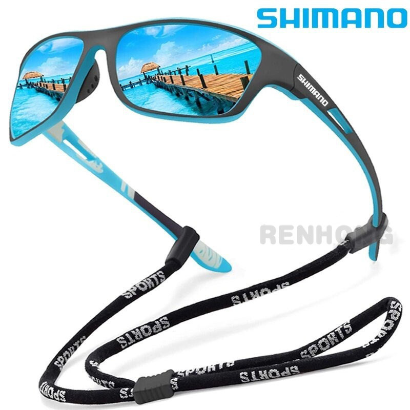 แว่นกันแดด Shimano Polarized ผู้ชาย UV400 แว่นตา