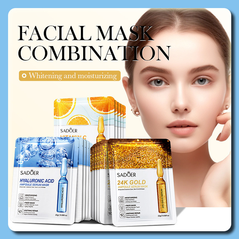 YTL หน้ากาก Hyuric Acid ไฮเดรตติ้ง มาส์ก Mask ของแท้ ลดริ้วรอยมาร์คหน้า มาร์คหน้