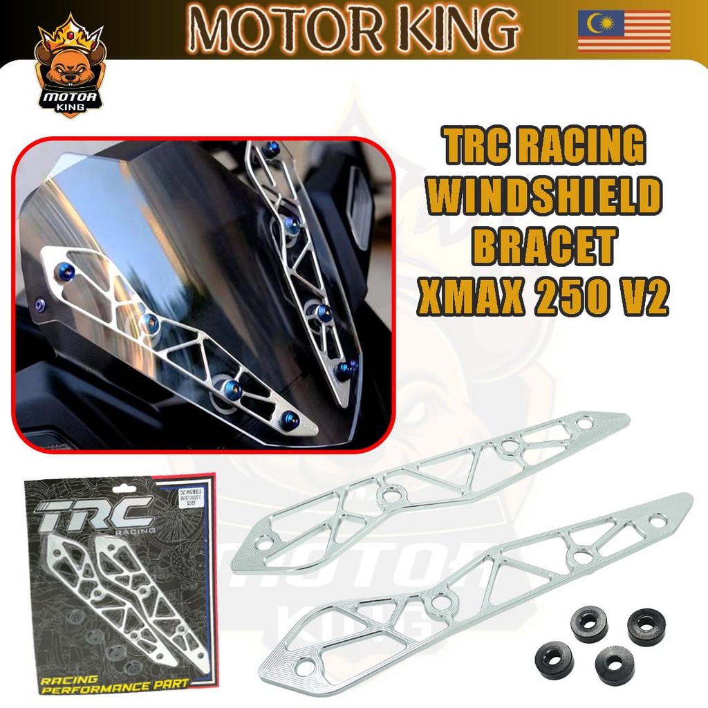 TRC RACING CNC WINDSHEILD BRAKCET PNP XMAX V2