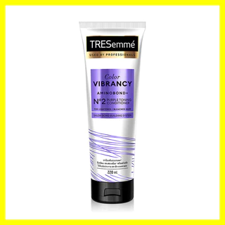 Tresemme Color Vibrancy Aminobond+ No.2 Conditioner เทรซาเม่ ครีมบำรุงผม 220ml (Bleached Hair/Dark Colored Hair)