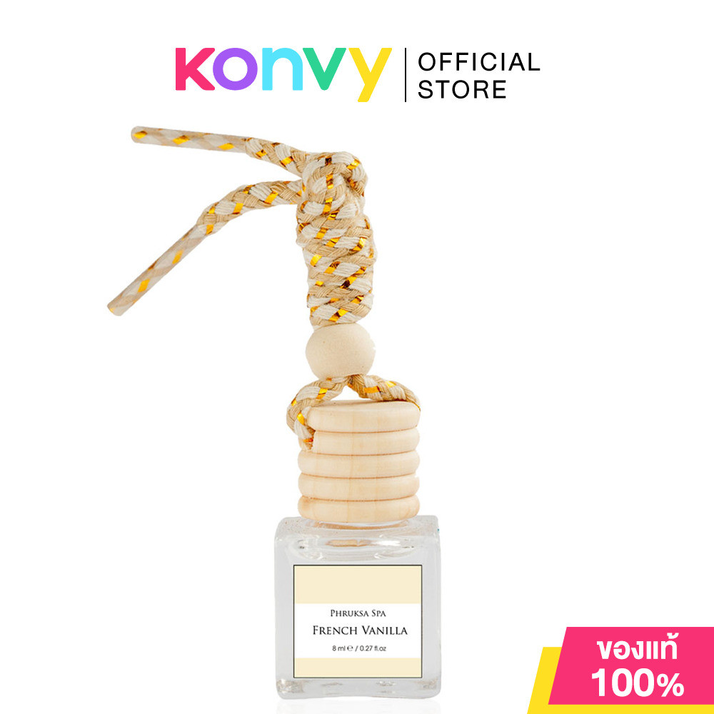 Phruksa Spa Hanging Air Freshener French Vanilla 8ml.