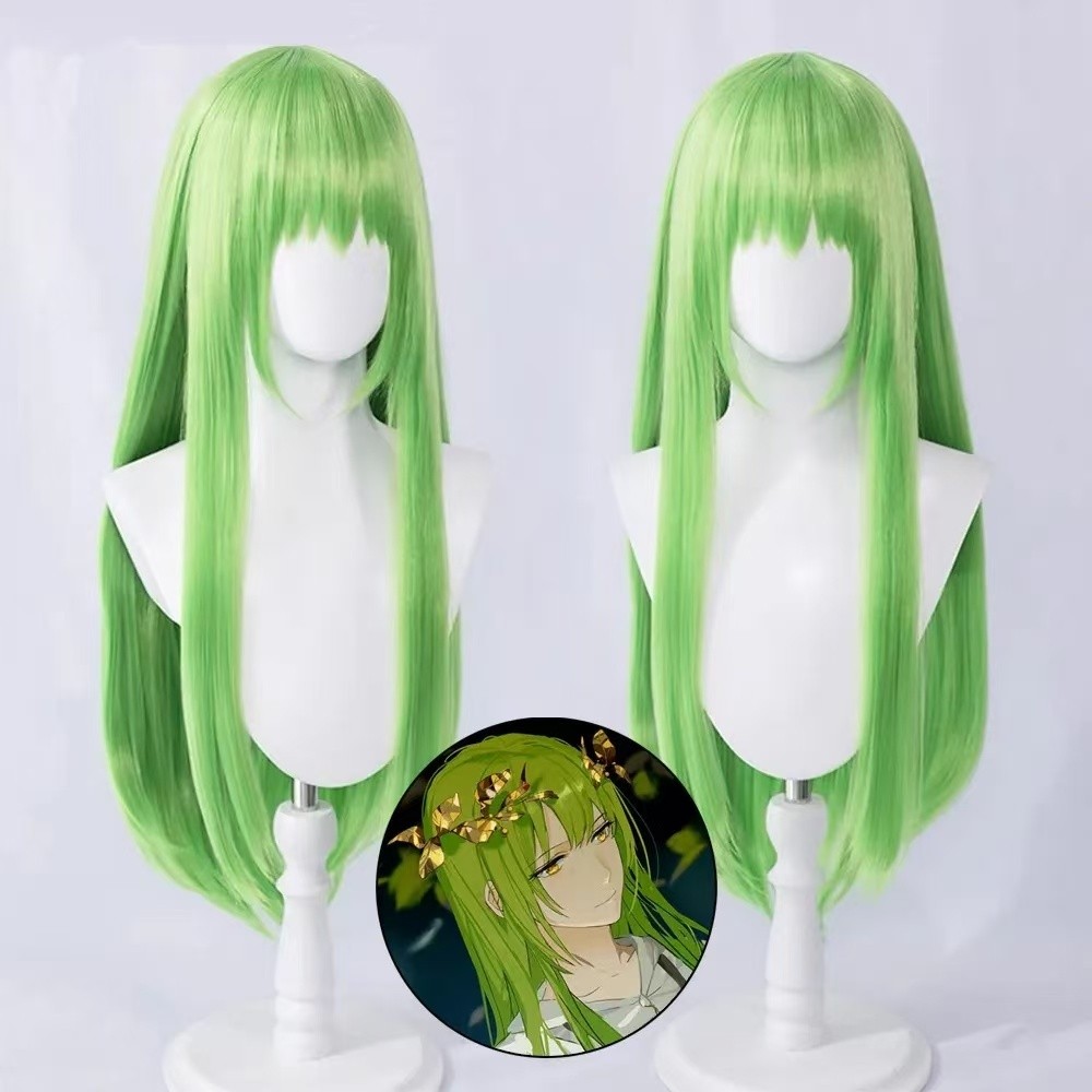 FGO fate Enkidu คอสเพลย์วิกผม วิกผมยาว cos วิกผม CC Queen