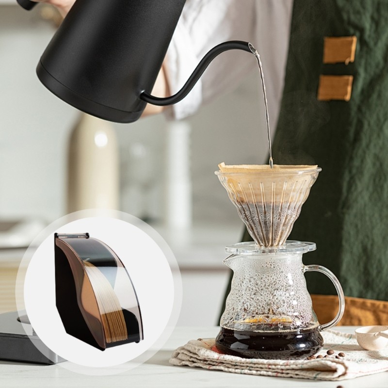 Zzz Elegant Filter Paper Storage Case เก็บตัวกรองของคุณทําความสะอาดและปลอดภัยอุปกรณ์เสริมแฟชั่นสําหร