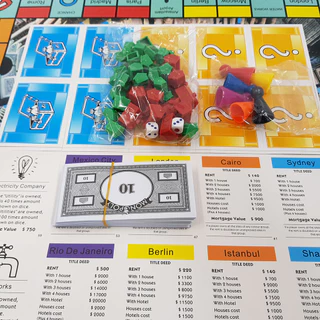 เกมเศรษฐีโมโนโพลี่เมืองสำคัญต่างๆบนโลก (Monopoly Global Village)