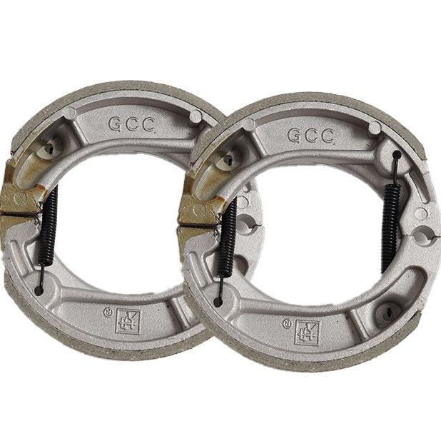 Wuyang Honda ผ้าเบรครถจักรยานยนต์แท้ Joy Youyue Youku Xiyunrui Yuxi Shark ล้อหน้ารองเท้าเบรค