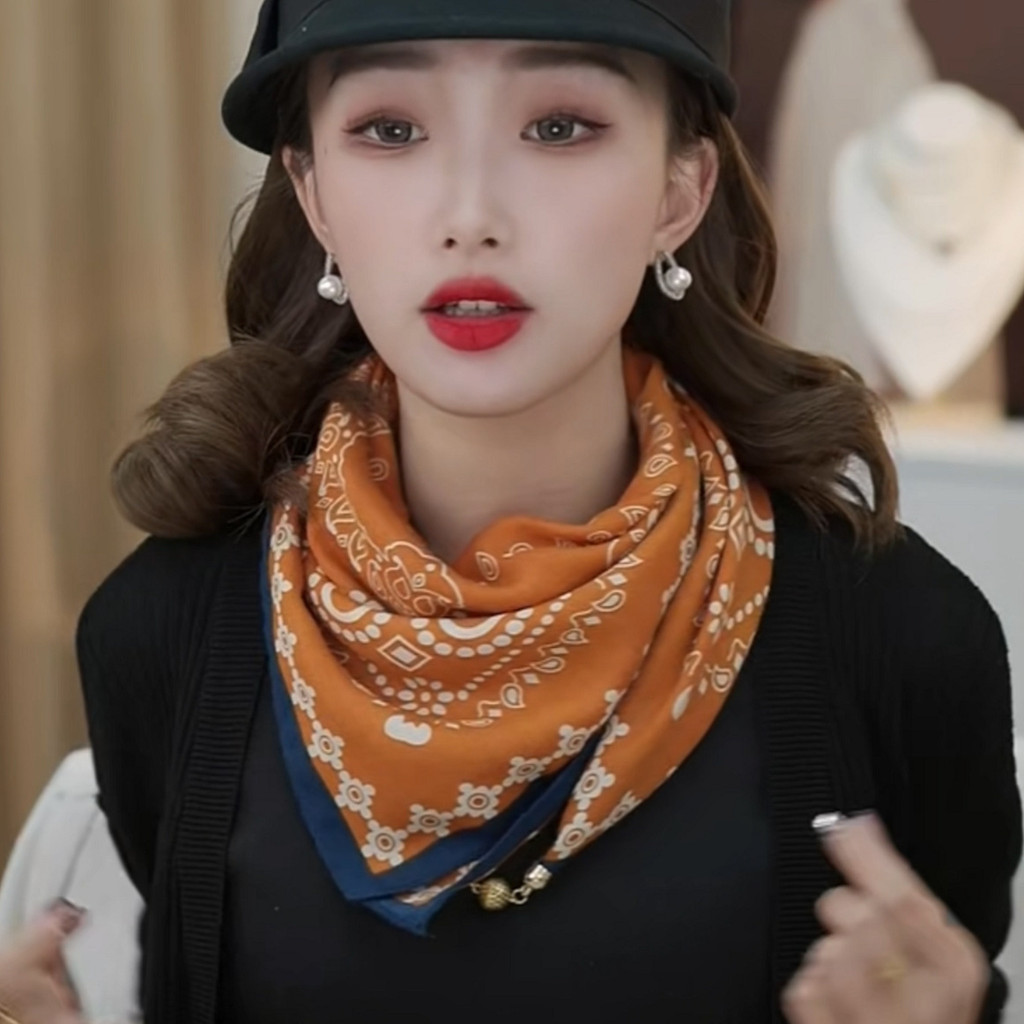 ผ้าพันแฟชั่นพสจีน สวยหรูดูแพง พร้อมส่ง
