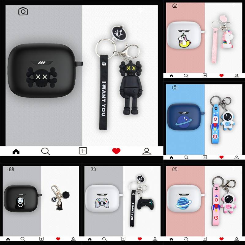 Jam08 JBL TUNE BEAM Case / TUNE BEAM 2 เคสซิลิโคนชุดป้องกันฝุ่นสําหรับ JBL TUNE BEAM / BEAM2 / BUDS 