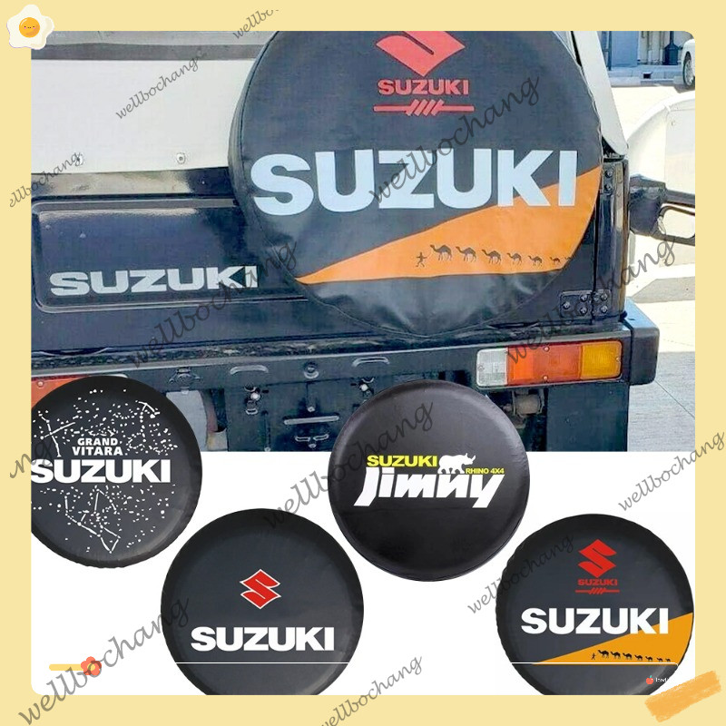 เคสยางล้อหลัง PVC หนาสําหรับ Suzuki SUV Jymny RAV4 15-17 นิ้ว