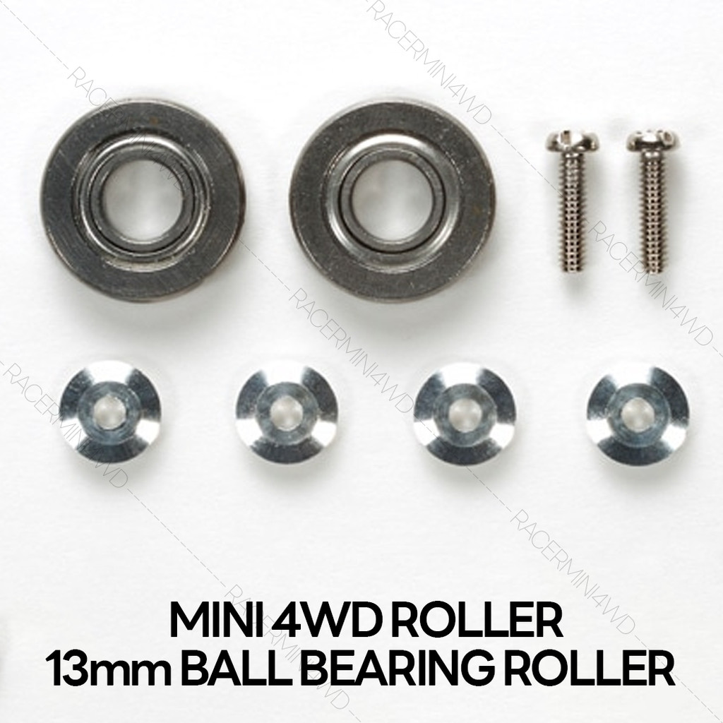 TAMIYA 15475 GP.475 13mm Dia. Roller Ball Bearings (2pcs.) II โรลเลอร์มินิโฟร์วีลทามิย่าแท้