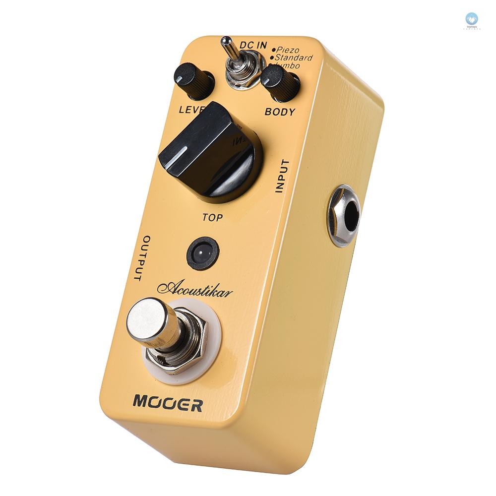Mooer Pedal Bypass 3 Modes Bypass With 3 [sewell] Jumbo Fls