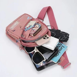 BM-shop2 กระเป๋าคาดอก รุ่น กระเป๋าสะพายสำหรับผู้ชายและ ผู้หญิงผู้ชายใช้ได้ค่ะ man030