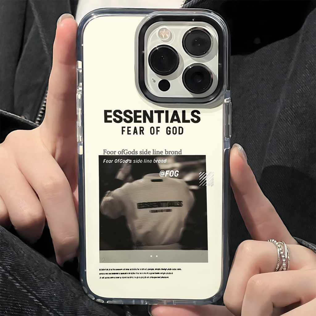 แบรนด์เทรนด์ เคสสําหรับ iphone 16 Pro Max 15 14 XR 13 12 11 Pro Max 8 7 6 6S Plus X Xs Max Se 2020 13 12 11 Softโปร่งใสTPUเคสโทรศัพท์กันกระแทก