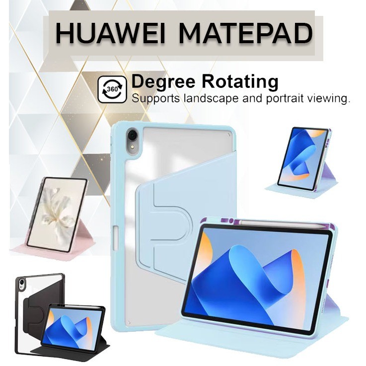 [ หมุน 360องศา ] เคส สำหรับ Huawei MatePad SE 11 นิ้ว หัวเว่ย
