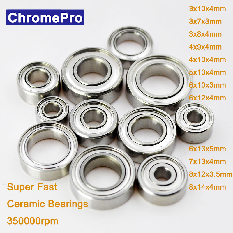 2 pcs แบริ่งเซรามิคไฮบริด 683 693 684 MR104 MR105 MR115 623 ZZ ทันตกรรม Handpiece รอกตกปลา Ball Bear