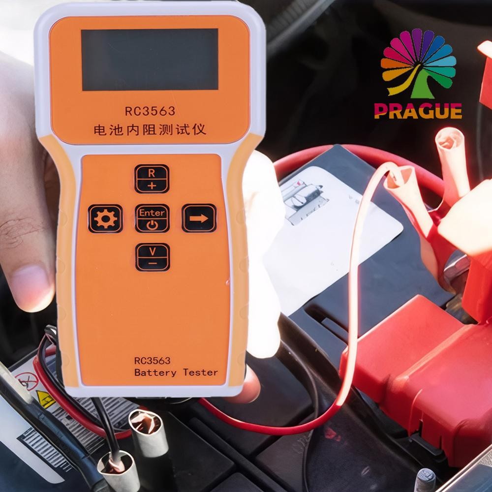 Rc3563 เครื่องตรวจจับความต้านทานภายใน AC Lead Acid Lithium Car Battery Tester [prague.th]