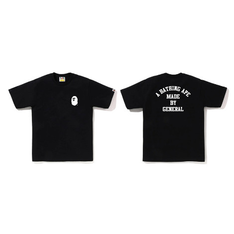 S-5XL พร้อมสต็อก BAPE เสื้อยืด คอOT 100% โคطن สไตล์แคชวล อุนิเซ็กซ์