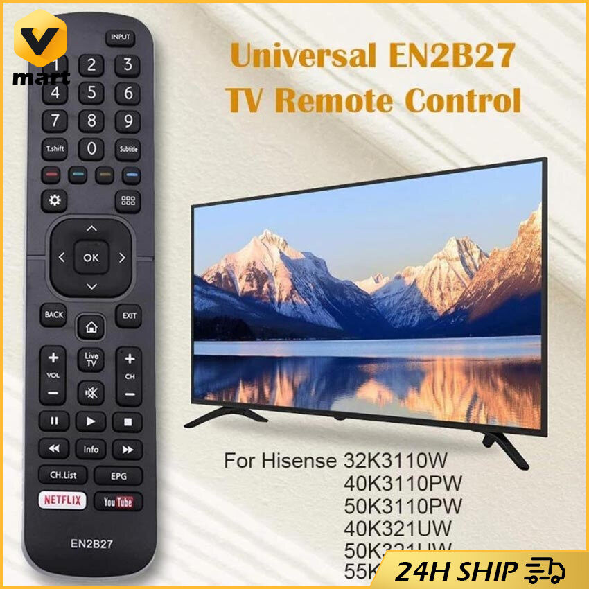 สําหรับ Hisense EN2BB27 ใหม่ Origina LCD LED TV Remote สําหรับ H32A5840 H43AE6030 H32B5600 H39AE5500