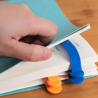 ที่คั่นหน้าหนังสือ bookmark สมาร์ทบุ๊คมาร์คซิลิโคน บุ๊คมาร์คนวัตกรรม คลิปออน บันทึกหน้าอัตโนมัติ เปิดและปิดเมื่อใดก็ได้