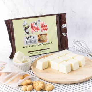 ยกลัง You Yee Swiss Chocolate Compound 🍫 สวิสช็อคโกแลตคอมพาวด์ /ไวท์ช็อกโกแลต/สตรอว์เบอร์รี่ ยูยี