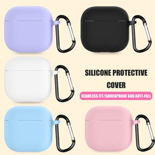 Soft TPU หูฟังไร้สายบลูทูธเคส For Airpods 4 เคส For Apple Airpod 4 Air pods 4 Airpods4 Silicone หูฟังเคส