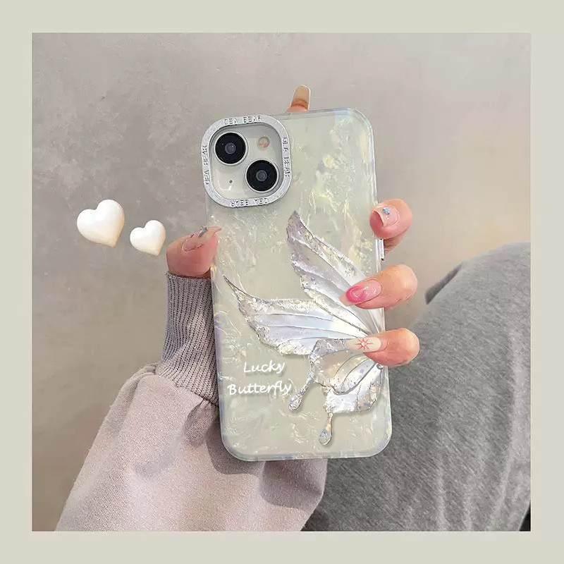 🔥GOOD🔥เคสโทรศัพท์ เคสขนนก แบบนิ่ม สำหรับรุ่น 15 14 13 13PRO 13PROMAX 12 Pro Max 11 8plus 7plus 7 XR X XS Max SE 11Pro