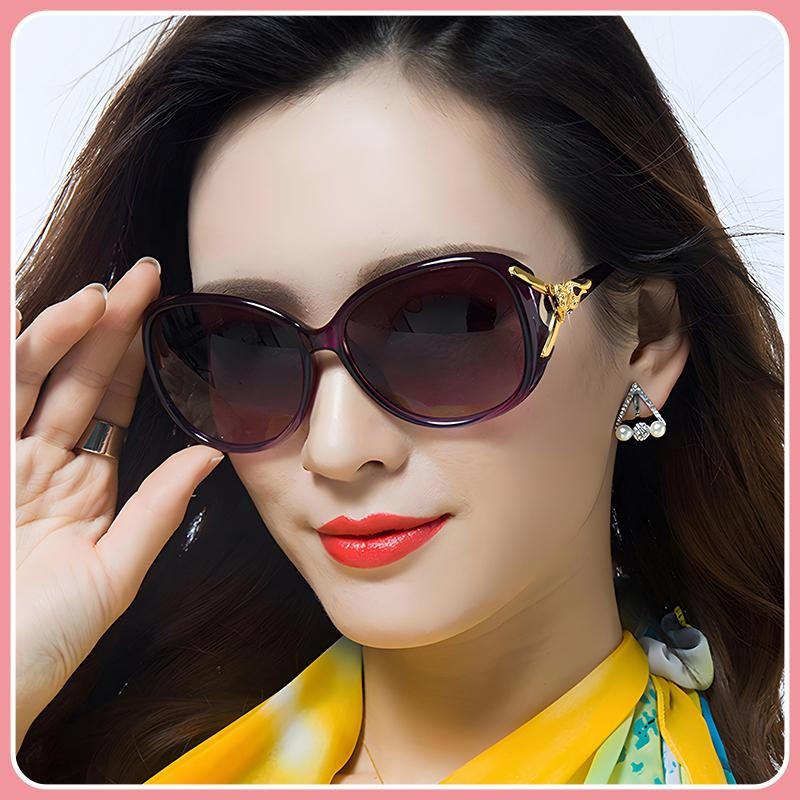 [จัดส่งในกทม] แว่นตากันแดด สไตล์เท่ แว่นกันแดดแฟชั่นเกาหลี unisex สไตล์เรียบง่าย แว่นตา กันแดด