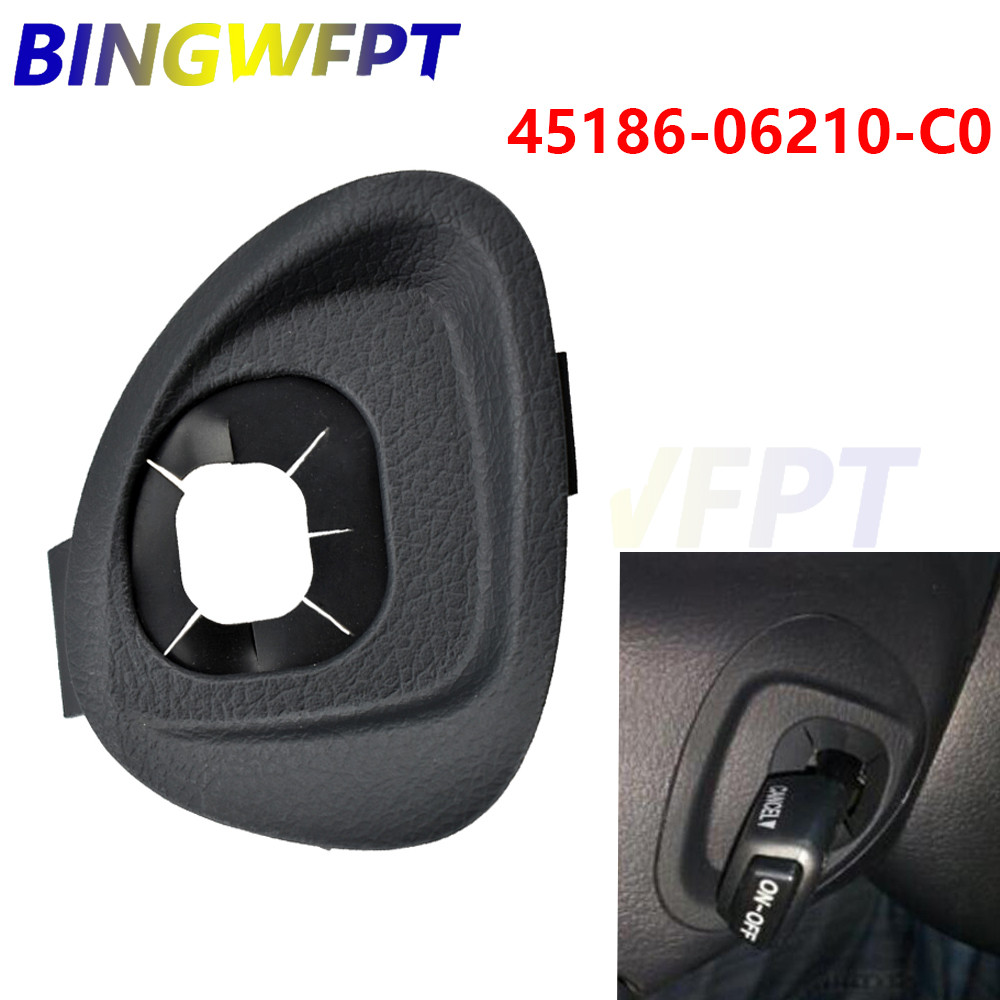 พวงมาลัยฝุ่น Cruise Control สวิทช์ปลั๊กสําหรับ Toyota Camry 2006-2011 สําหรับ HILUX VIGO 2011-15 สําหรับ Toyota Highlander 2009 - 2014 45186-06210-C0
