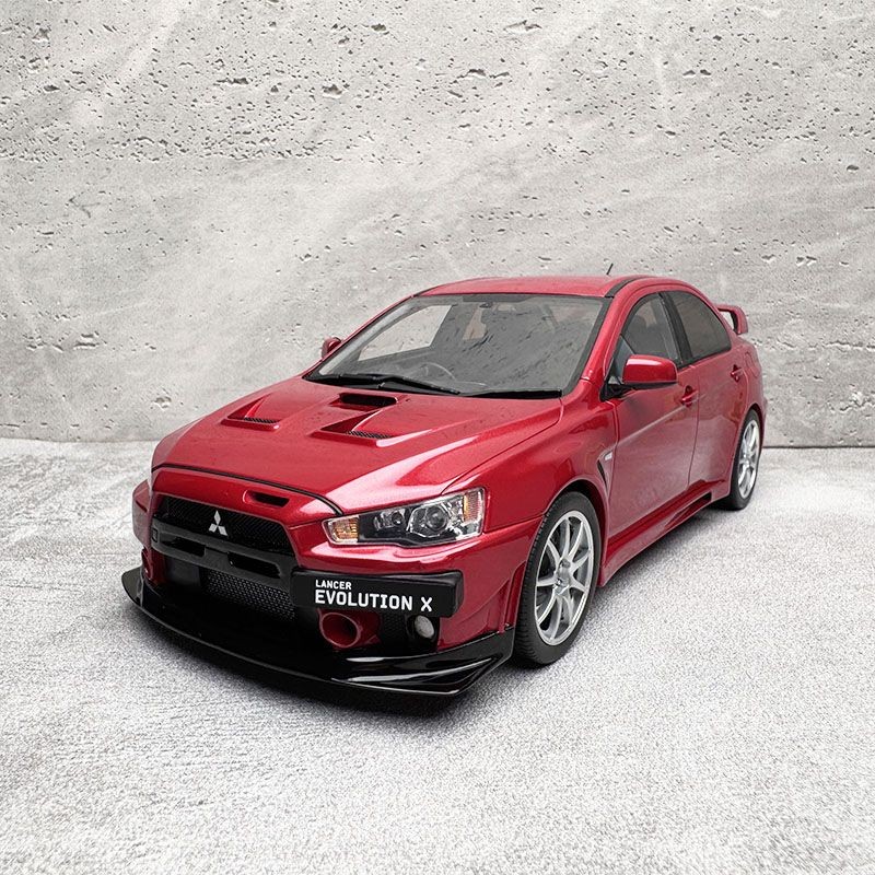 OTTO 1: 18 Mitsubishi Lancer LANCET EVO 10th Generation X FQ 400 รถเรซิ่นรุ่น OT1084