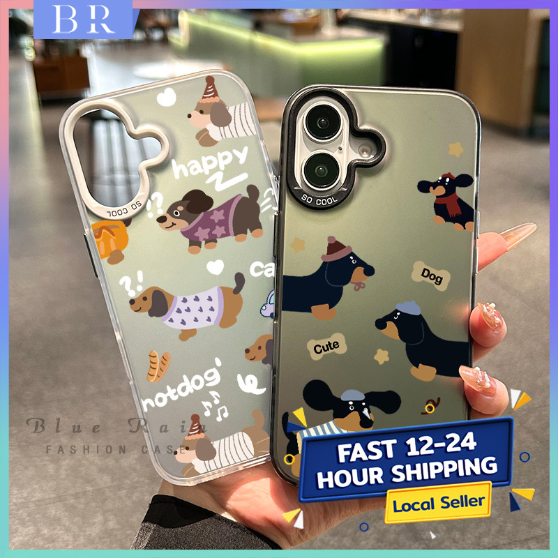for iPhone เคสไอโฟน11 ลูกสุนัข Joy เคสไอโฟน 13 pro max 16 15 14 13 12 11 x xs max xr 7plus 8plus เคส 16 plus วัสดุ TPU E