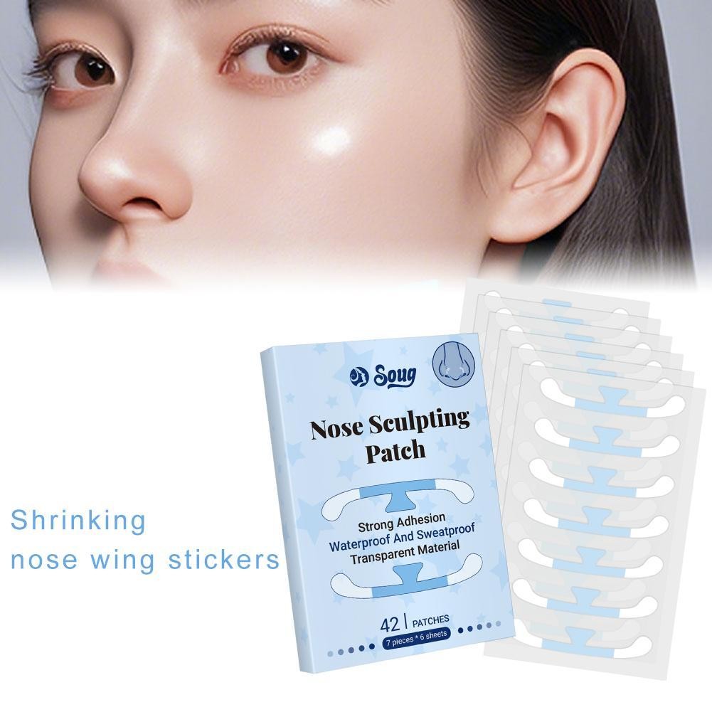 Sug 1 Bopcs Beauty Nose Patch ปีกจมูกที่มองไม่เห็นสามารถใช้สําหรับคอสเพลย์ Q3a0