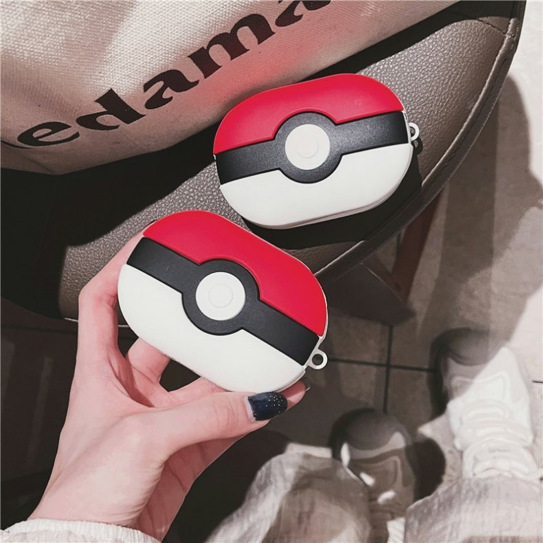 คุณภาพดี Cartoon Poke Ball Case สําหรับ SANAG C36/C36S/C36S Pro/C36S Pro Max กล่องชาร์จแขนป้องกัน