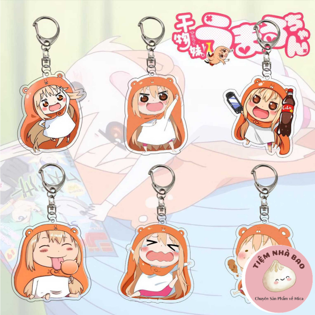 Himouto Umaru Chan พวงกุญแจตัวการ์ตูน - ตกแต่งเกี๊ยว