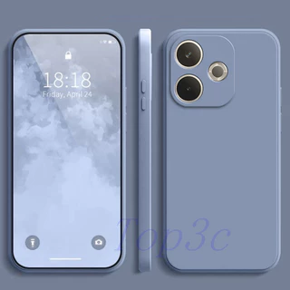 เคส OPPO A5 Pro/A3X/A3Pro/A3/A15/A15S/A16/A16K/A17/A18/A38/A54/A55/A57/A58/A60/A79 5G สีธรรมดาเรียบง่ายเคสซิลิโคนป้องกันการตก YT