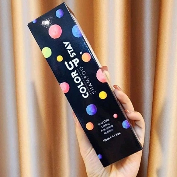 ATS Color Upstay Shampoo 120ml แชมพูเม็ดสีม่วง ฆ่าไรเหลือง ไรส้ม เหมาะสำหรับผมโทนหม่น โทนเทา สีติดทน