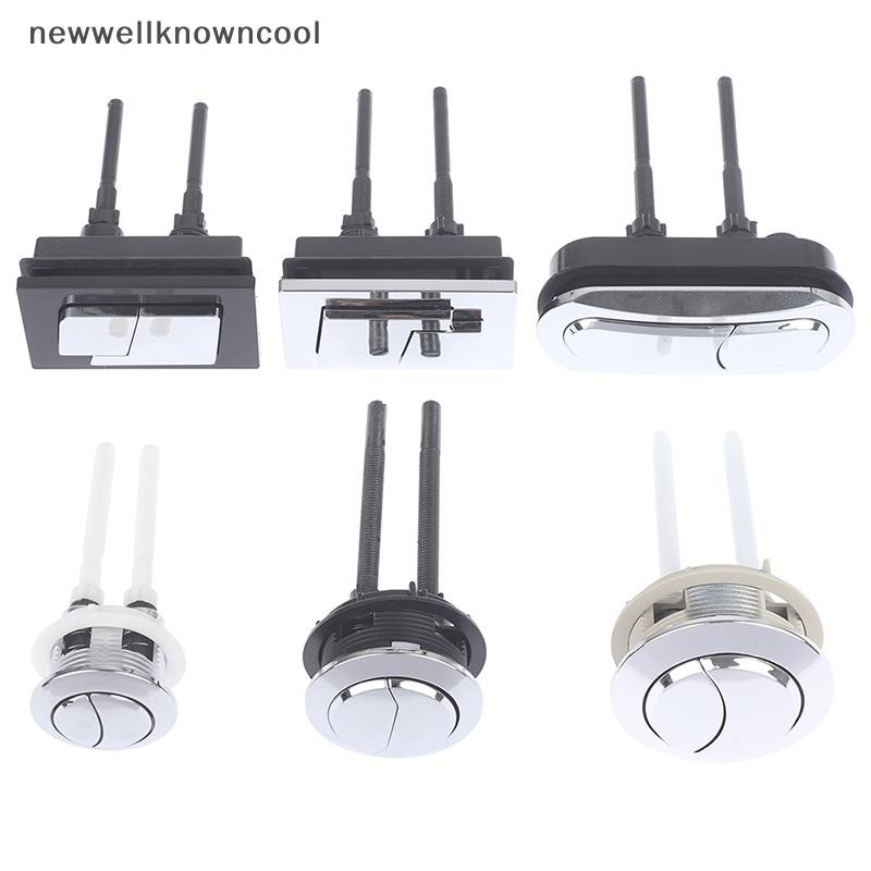 ใหม่wellknowncool 1 ชิ้น Dual Flush ปุ่มห้องน้ํารอบสแควร์ห้องน้ํา Push Dual Flush ปุ่ม AAD ราคา ถูกที่สุด ดีลบีเคเค แกลเลอรีภาพที่ 2
