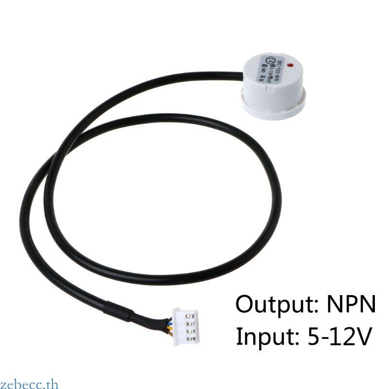Zebecc XKC-Y25-Npn เซ็นเซอร์ระดับของเหลวเครื่องตรวจจับระดับน้ําแบบไม่สัมผัส Npn 5-12V