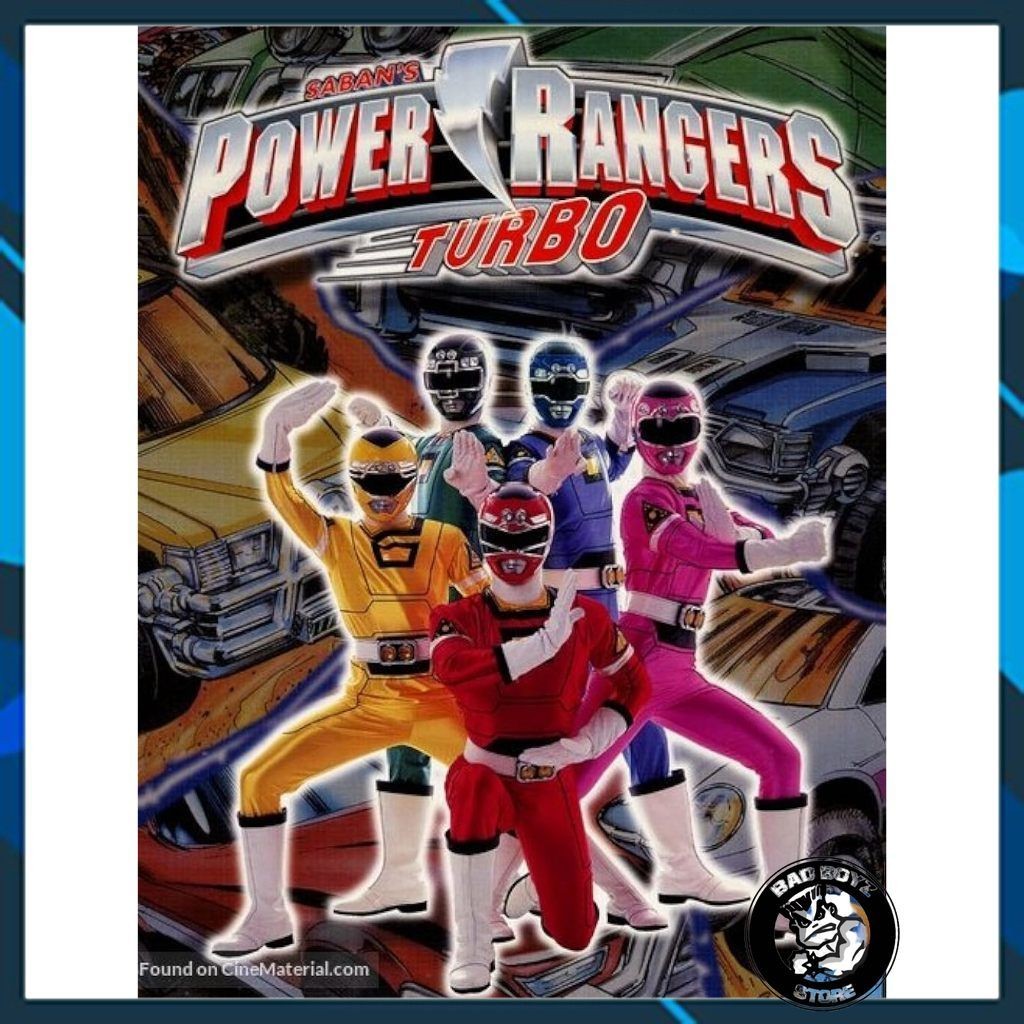 Hasbro Power Rangers Lightning Collection ฟิกเกอร์เทอร์โบเรนเจอร์ 6 นิ้ว - ทีมเต็ม