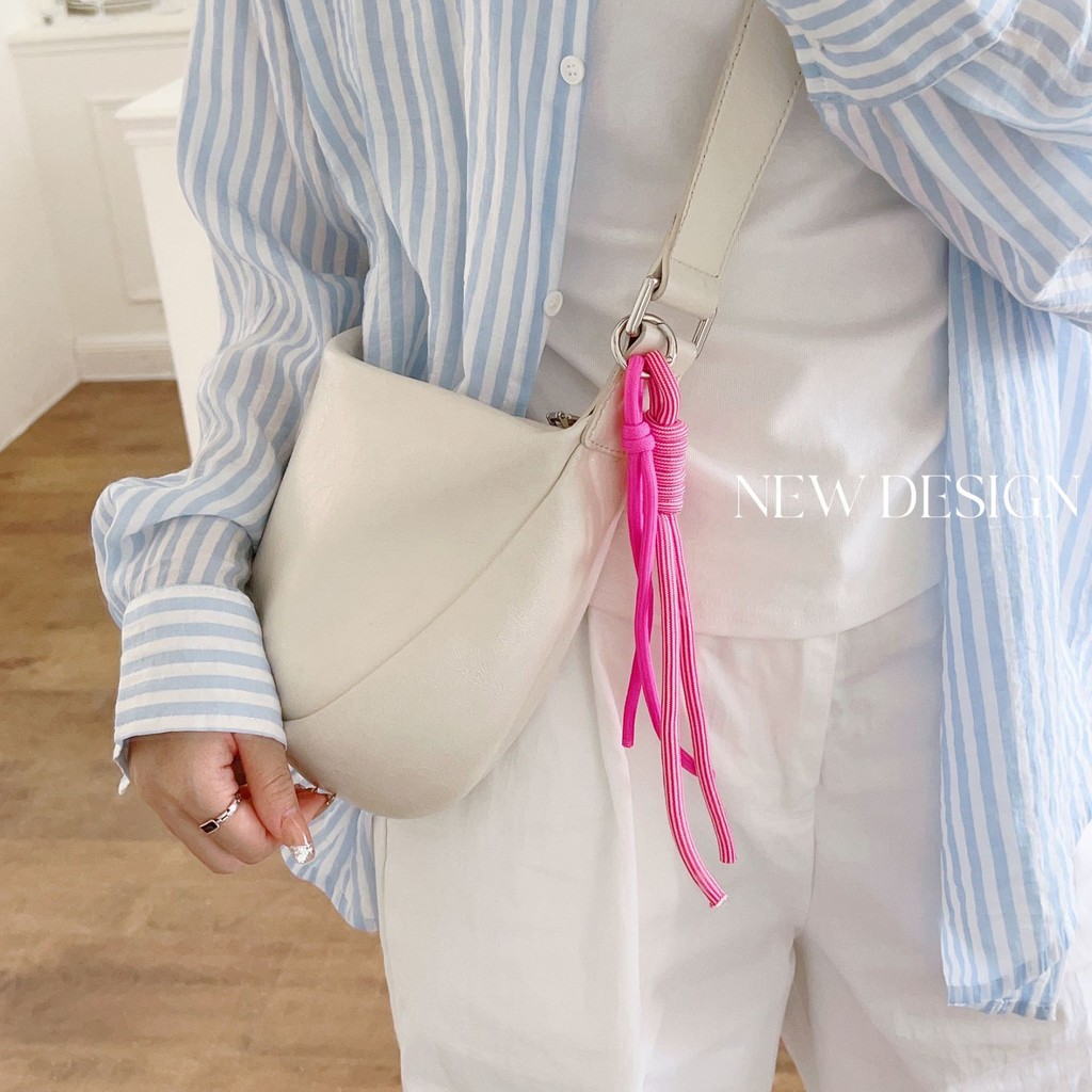 โดปามีน โทรศัพท์เชือกเส้นเล็กแฮนด์เมดการออกแบบที่มีสีสันป้องกันการสูญหายสายรัดข้อมือพวงกุญแจกระเป๋าจี้ - รูปที่ 4