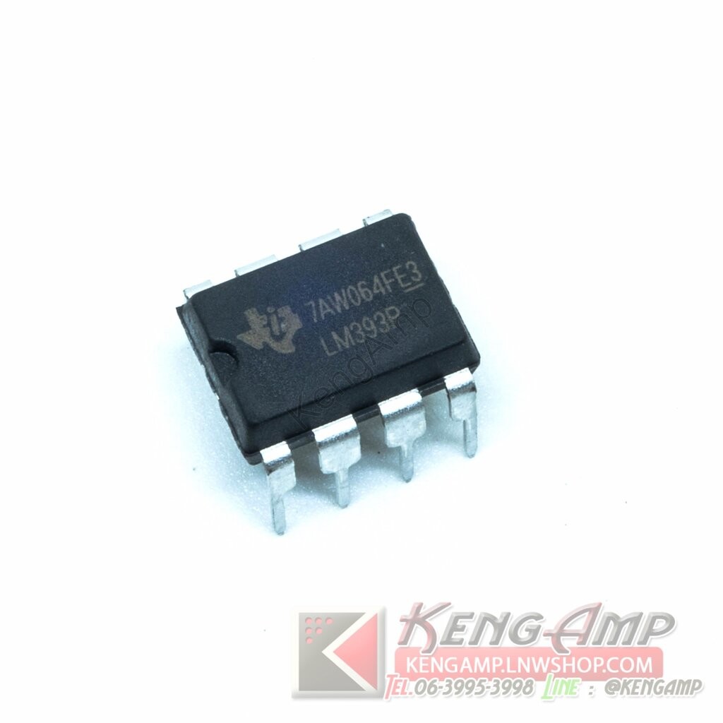 (10ตัว) [IC] LM393P TEXUS Dual Comparators DIP8