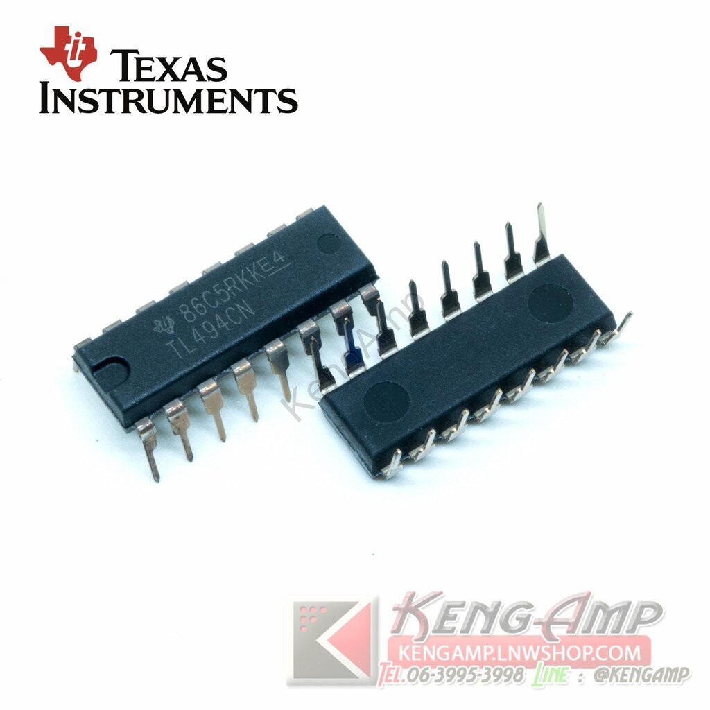 (มีตัวเลือก) [IC] TL494CN TEXUS PWM Control Circuits (ราคาต่อ 1ตัว)