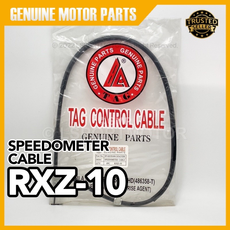 YAMAHA RXZ-10 (CATALYZER) สาย SPEEDOMETER 5PV-H355-00 สาย SPEEDO METER RXZ-5PV