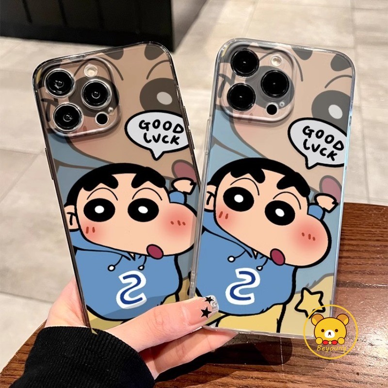 น่ารัก Shin-chan สําหรับ Vivo iQOO Z9 Turbo + Z9X Z8 Z8X Z7X Z7i Z6 Z6X Z5 Z3 Z1 Z1X U5X U5 U5 U5 U5