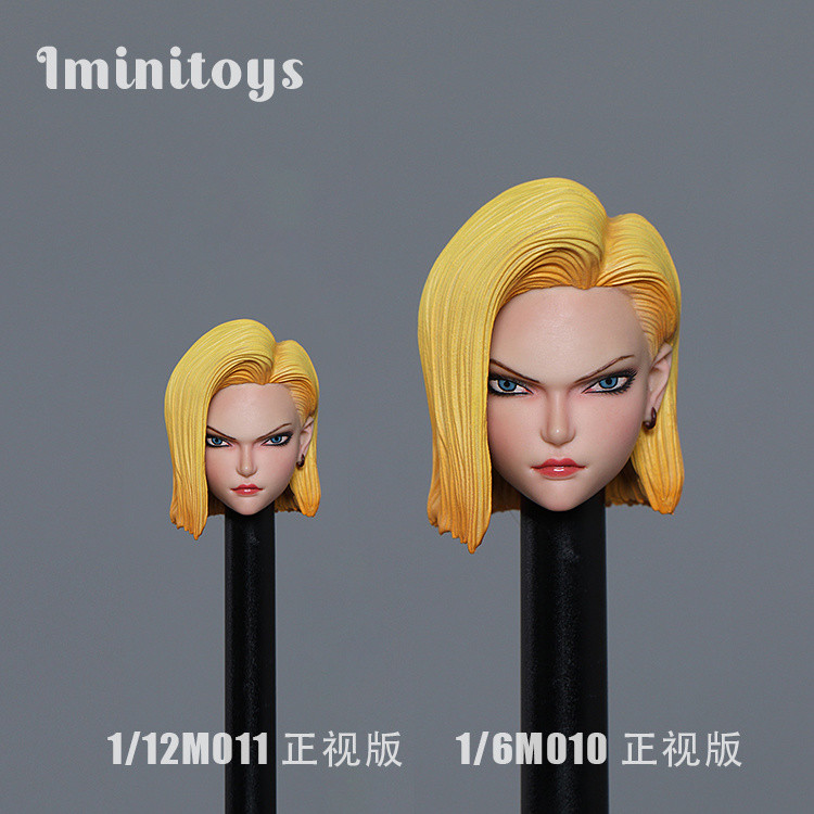 New Store Special Head 1/6 M010 1/12 M011 No. 18 Head Carving 2.0 Female Soldier